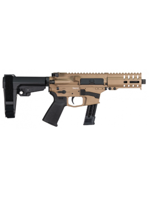 CMMG Banshee 300 Pistol, MK17, FDE, 9mm, 5" BBL, 21rd