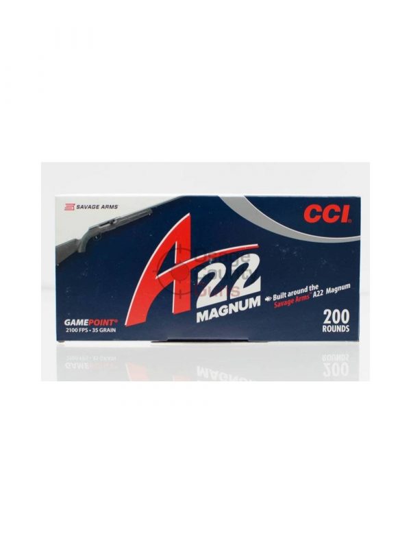 CCI A22 Gamepoint 35gr .22 Magnum - 200 Rounds