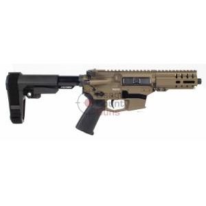 CMMG Banshee 300 Pistol, MKGS, Glock, Burnt Bronze, 9mm, 5" BBL, 33rd