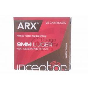 Polycase Inceptor ARX 65gr 9mm - 250 Rounds