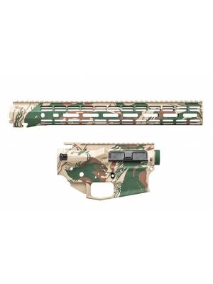 Aero Precision M4E1 Builder Set w/ 15" ATLAS R-ONE M-LOK Handguard - Rhodesian Brushstroke Camo