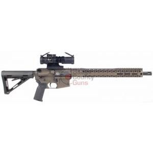 Black Rain Ordnance Spec15 (Burnt Bronze) - 16" 5.56mm NATO w/ 3x Red DOt