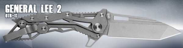 QuarterMaster Knives General Lee QTR-11 Folding Knife