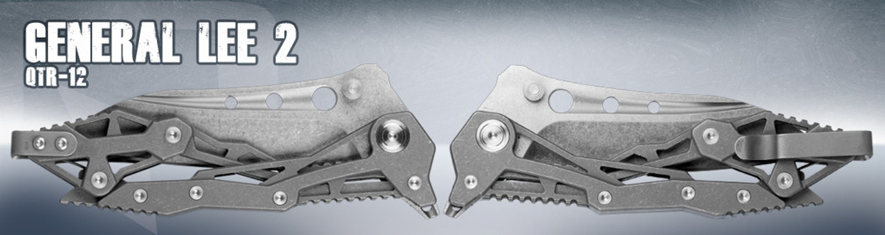 QuarterMaster Knives General Lee QTR-12 Folding Knife