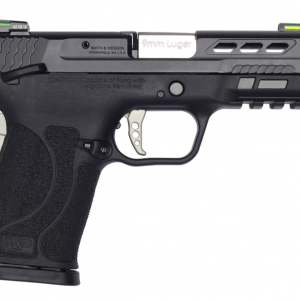 Smith and Wesson Performance Center M&P9 Shield EZ 9mm 3.83" Silver Barrel 8-Rounds