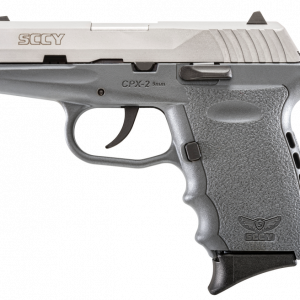 SCCY CPX-2 Pistol Gray 9mm 3.1" Barrel 10-Rounds - No Manual Safety