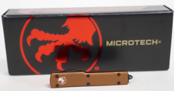 Microtech U.T.X-70 D / E Tan Standard OTF