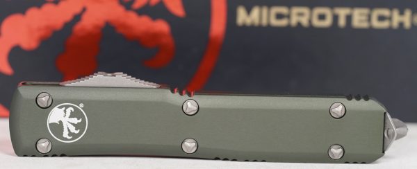 Microtech Ultratech D/E Apocalyptic Standard OD GRN