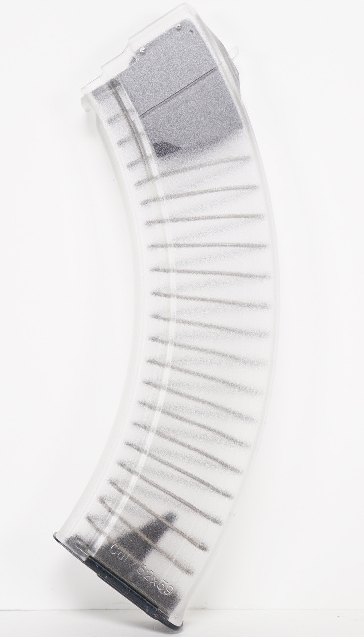 Bulgarian AK-47 7.62x39 mag 30 Rounds Clear Mag - Image 2