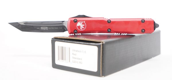 Microtech Ultratech T/E w/Red Handle