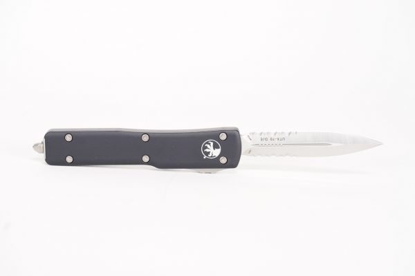 Microtech UTX-70 D/E Satin Partial Serration