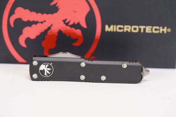 Microtech U.T.X. - 85 T/E Stonewash Partial Serration