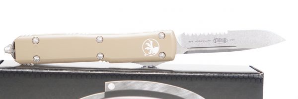 Microtech Ultratech S/E OTF Automatic Knife Tan 3.4"