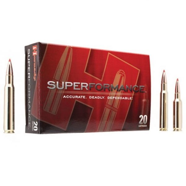 Hornady Superformance Brass 7mm Rem Mag 154-Grain 20-Rounds SST