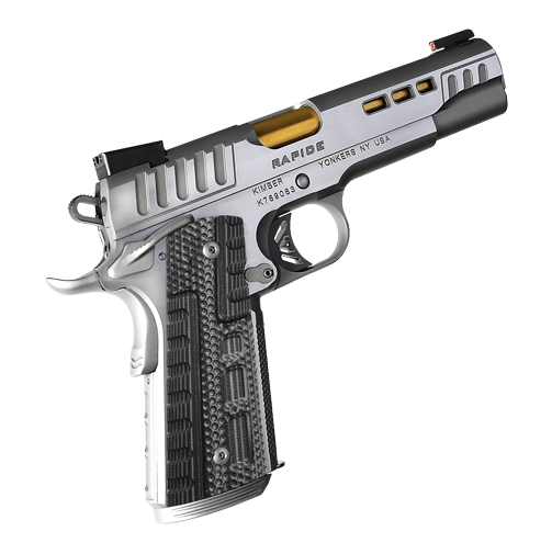 Kimber Rapide Dawn Silver 9mm 5" Barrel 9-Rounds RAPIDE G10 Grips