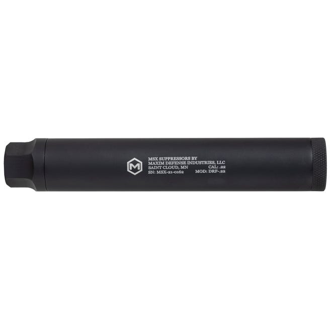 Maxim Defense DRF22 Rimfire Suppressor 22 LR/17 HMR/22 Mag 1/2x28