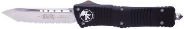 Microtech Combat Troodon T/E Satin Full Serrated