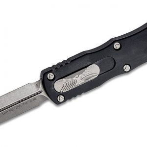 Microtech Dirac Delta D/E Stonewash BLK