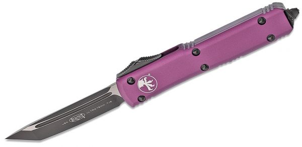 Microtech Ultratech T/E BLK Standard VIOLET