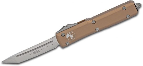 Microtech Ultratech T/E Contoured Tan Satin Standard