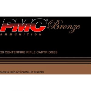 PMC Ammunition Bronze Target Brass .308 Win 147-Grain 20-Rounds FMJBT