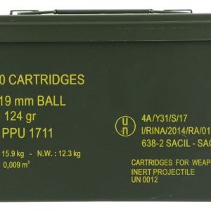 PPU Mil-Spec 9mm Luger 115 Grain Full Metal Jacket (FMJ) 1000 Rounds