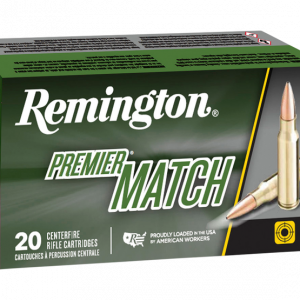 Remington Premier Match Brass .224 Valkyrie 90 Grain 20-Rounds BTHP