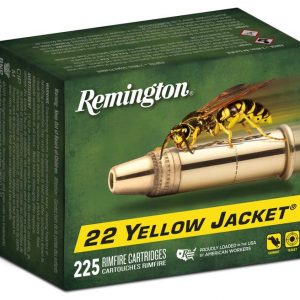 Remington Yellow Jacket Brass .22 LR 33-Grain 225-Rounds TCHP