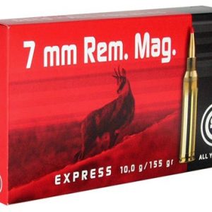 GECO 284340020 7mm Remington Magnum GECO Express 155gr 20 Rounds