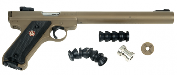 AWC Amphibian II Integrally Suppressed 22LR - Cerakoated FDE