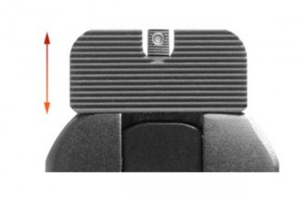 10-08 Performance 1911 Low Mount Rear Sight
