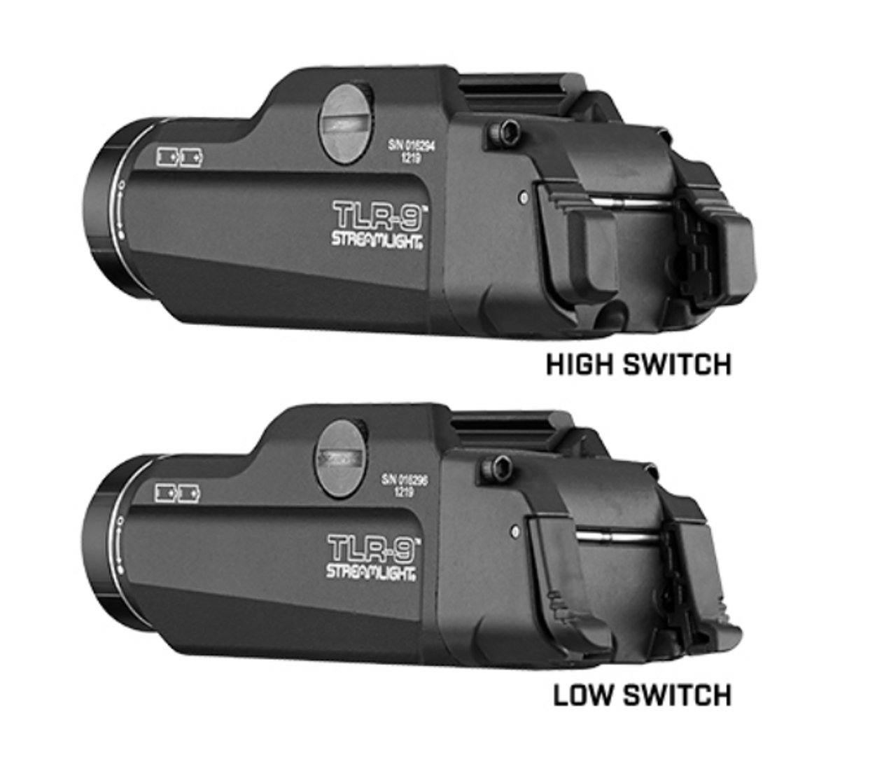 Streamlight - TLR-9 Flex - AMBI HIGH/LOW SWTICH GUN LIGHT