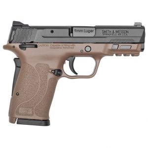 Smith and Wesson M&P9 Shield EZ FDE / Black 9mm 3.6" Barrel 8-Rounds