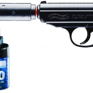 Umarex Walther PPKS Operative Airgun 6mm 15-Rounds Faux Suppressor