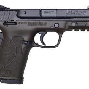 Smith and Wesson M&P380 Shield EZ Patriot Brown .380 ACP 3.6" Barrel 8-Rounds MS