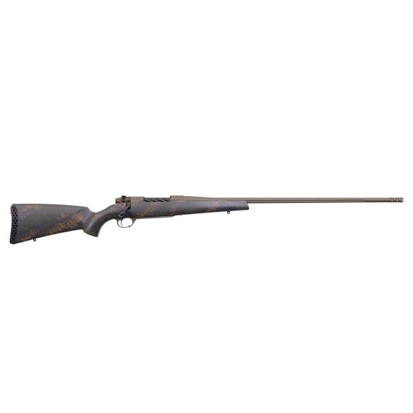 Weatherby MKV Backcountry 2.0 Brown/Camo Bolt Action Rifle – 257 Weatherby Magnum – 26in