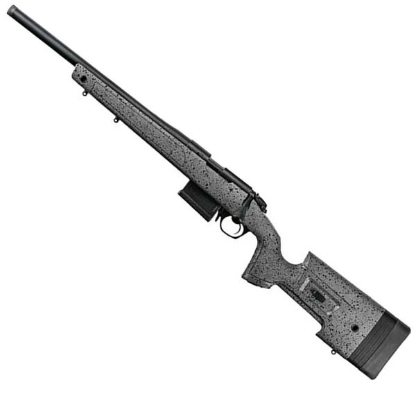 Bergara HMR Trainer Matte Black Left Hand Bolt Action Rifle - 22 Long Rifle - 18in