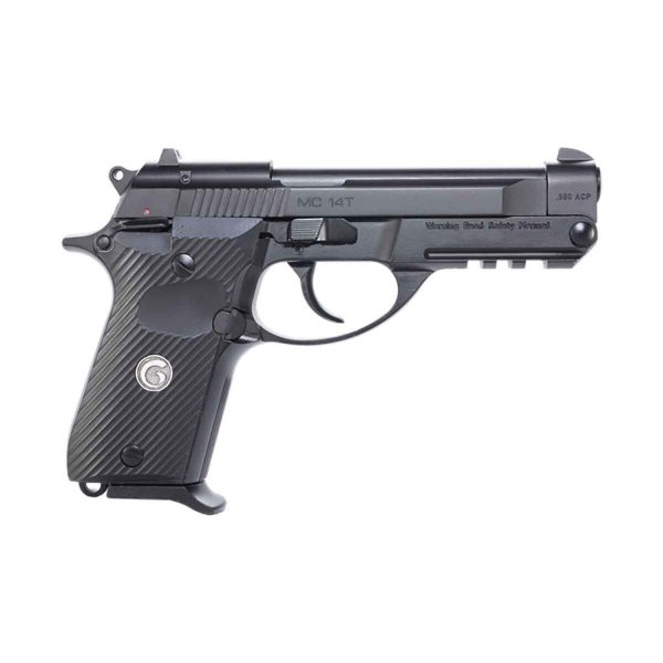 EAA Girsan MC 14T 380 Auto (ACP) 3.8in Blued Pistol - 13+1 Rounds