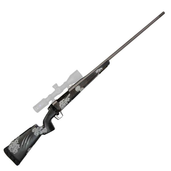 Fierce Firearms Twisted Rival LR Tungsten Gray Cerakote Bolt Action Rifle - 6.5 Creedmoor - 24in