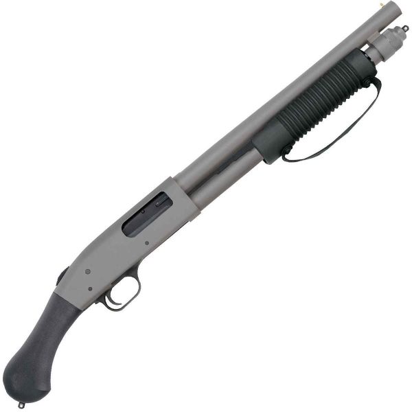 Mossberg 590 Shockwave JIC Stainless 12 Gauge 3in Pump Firearm - 14.38in