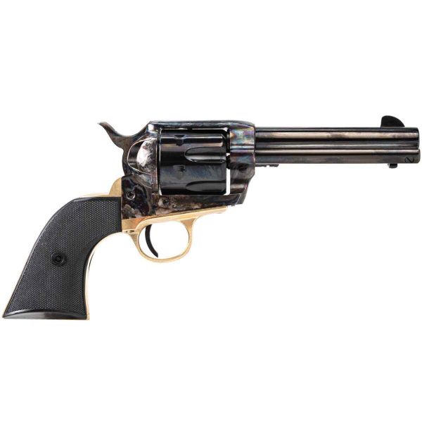 Pietta 1873 Great Western II Gunfighter 9mm Luger 4.75in Blued Revolver - 6 Rounds