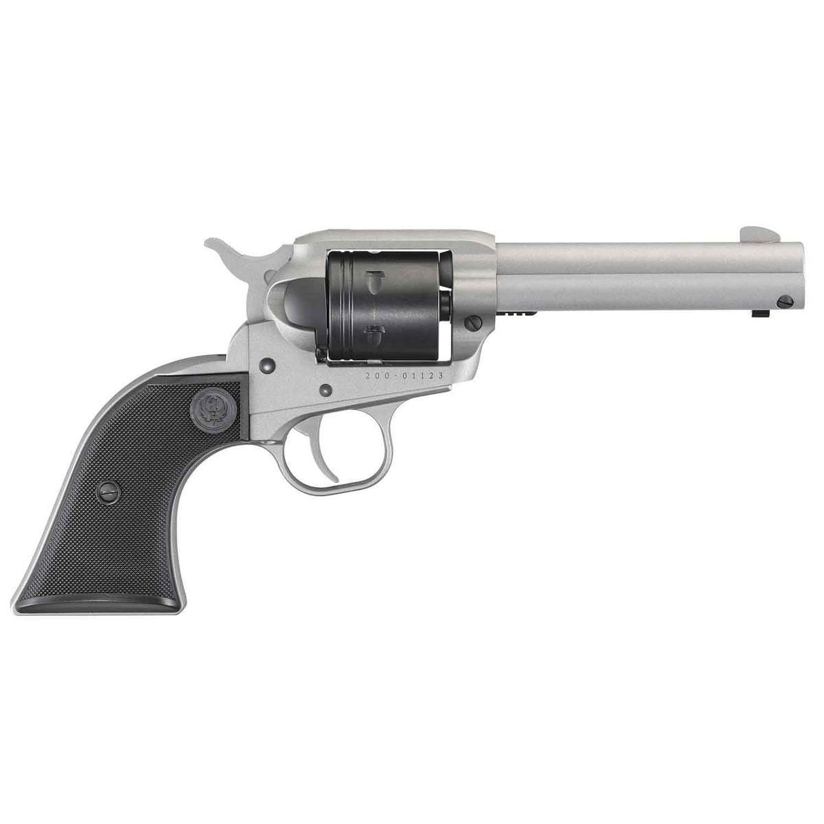 Ruger Wrangler 22 Long Rifle 4.62in Silver Cerakote Revolver - 6 Rounds