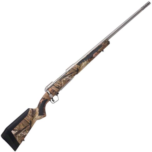 Savage Arms 110 Bear Hunter Matte Stainless Steel Bolt Action Rifle - 375 Ruger - 23in