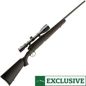 Savage Arms Axis XP Scope Combo Bushnell 4-12x40mm Matte Black Bolt Action Rifle - 6.5 Creedmoor - 22in