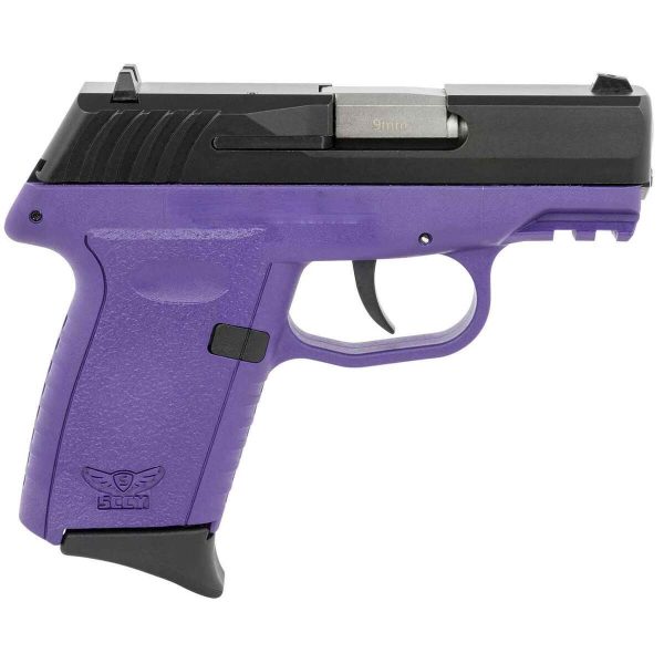 SCCY CPX-2 Gen3 9mm Luger 3.1in Purple/Black Nitride Pistol - 10+1 Rounds