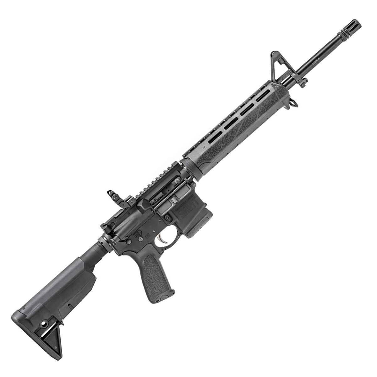Springfield Armory Saint 5.56mm NATO 16in Black Anodized Semi Automatic Modern Sporting Rifle - 10+1