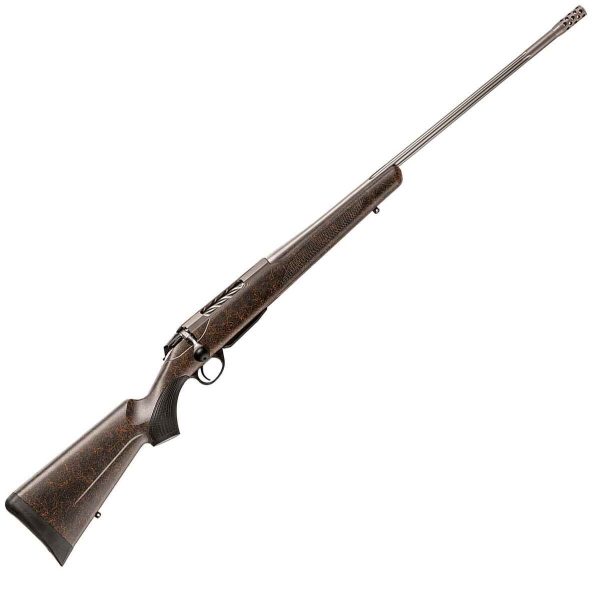 Tikka T3x Lite Roughtech Ember Stainless Steel Orange Webbed Black Bolt Action Rifle