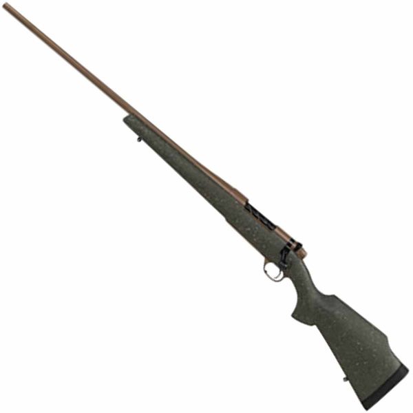 Weatherby Mark V Weathermark LT FDE Left Hand Bolt Action Rifle - 300 Weatherby Magnum - 26in