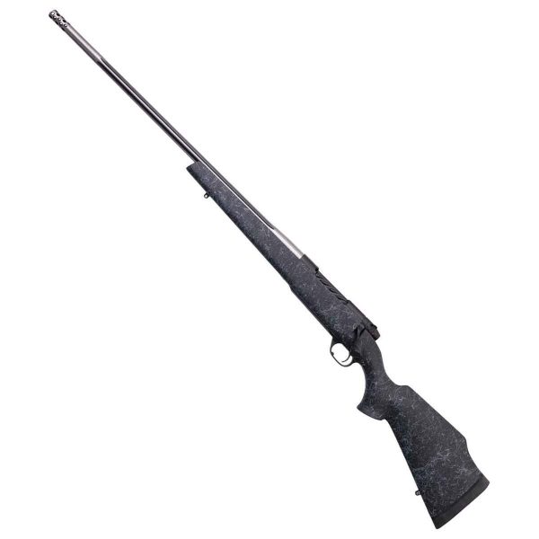 Weatherby Mark V Accumark Graphite Black Cerakote Left Hand Bolt Action Rifle - 338-378 Weatherby Magnum - 28in