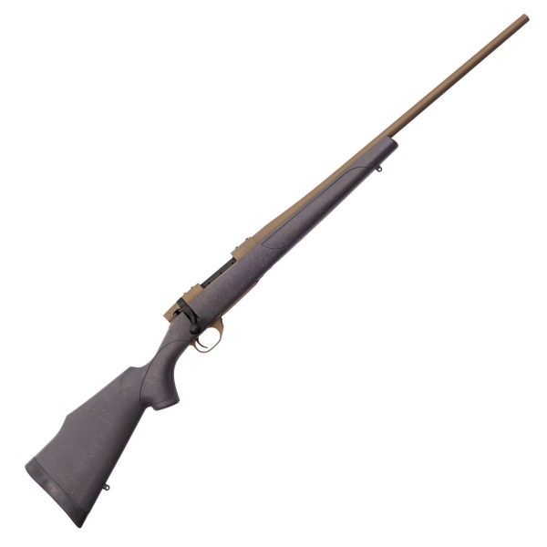 Weatherby Vanguard Weatherguard Black/Bronze Bolt Action Rifle - 6.5 Creedmoor - 24in